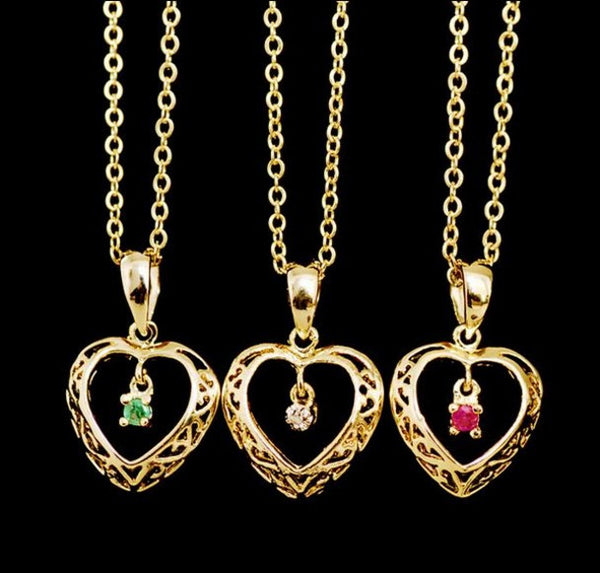 Elegant Mini Zirconia Pendant Necklace