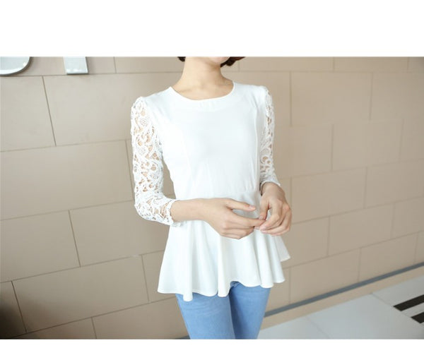 Women Hollow Out blouse