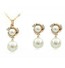 Simulated Pearl Jewelry Set