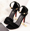 Peep Toe High Heels Sandals